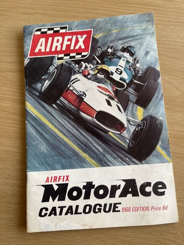 Airfix motorace catalogue 1968 - catalogue,