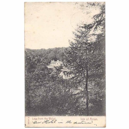 Arran lagg from the wood - arran,