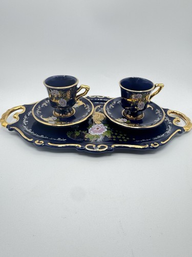 Vintage colbalt blue - colbalt, porcelain