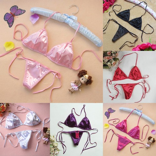 Panties bikini satin - panties,