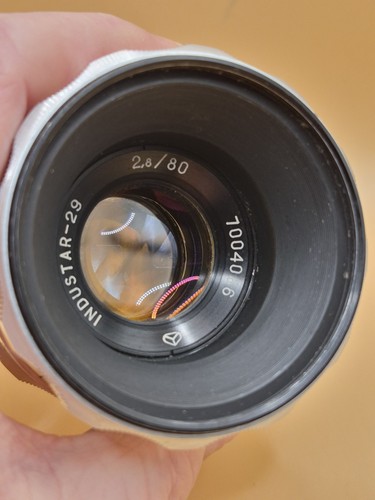 Industar 80mm b mount - f2.8,