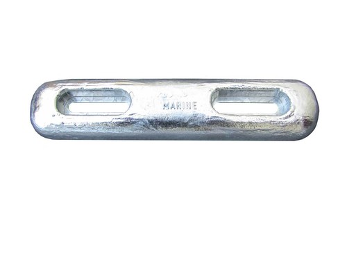 Zinc euro bolt hull - zinc, anode