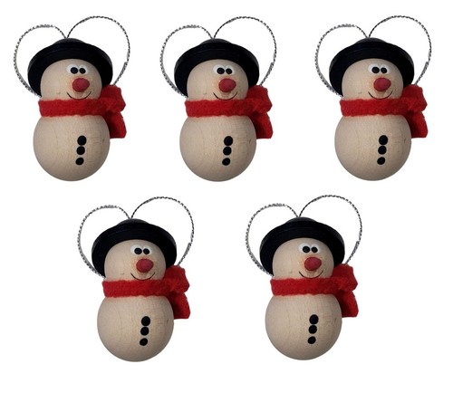 Wooden snowman christmas - wooden,