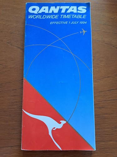 Qantas worldwide timetable - qantas,
