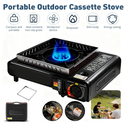 Camping stove with - with, carrying
