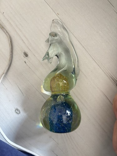 Mdina seahorse paperweight - seahorse,