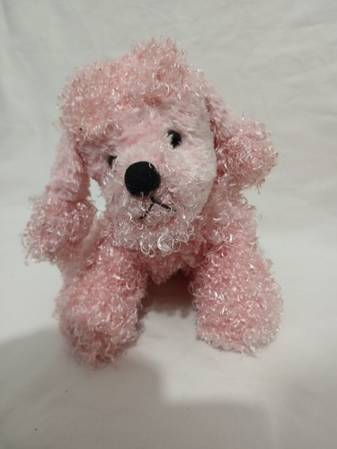 Pink poodle plush soft - plush,