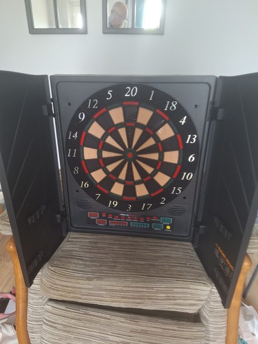 Electronic dartboard with - dartboard,