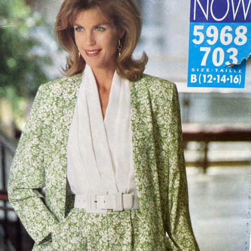 Butterick 5968 lady - butterick, lady’s