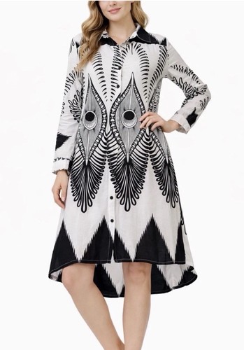 Step style black - in, white