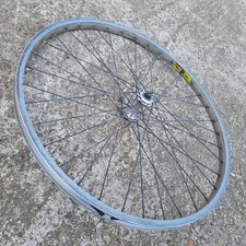 Grimeca hub & Mach by Rodi rim 26" Mountain Bike Front Wheel silver