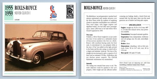 Rolls royce silver - rolls-royce, i