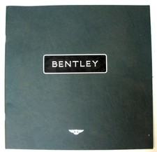 BENTLEY BROOKLANDS Continental TURBO R LF Car Sales Brochure 1992 GERMAN TEXT