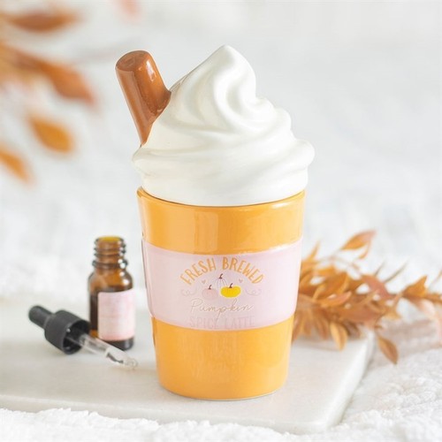 Pumpkin spice latte oil burner - latte,