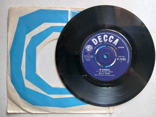 Billy fury summer - billy,