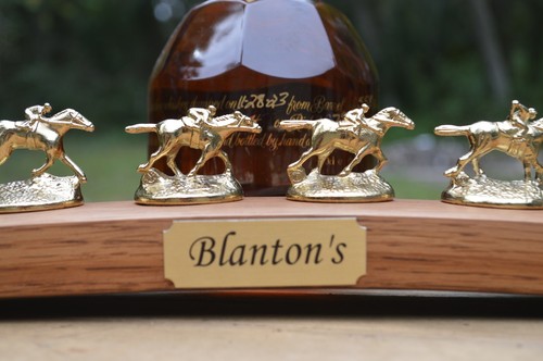 Blanton bourbon cork display - blanton's,