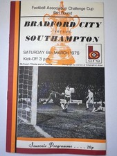 Bradford City v Southampton