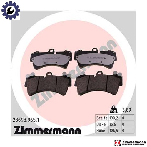 Brake pad set - brake,