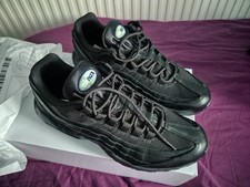 110s Nike Air Max 95 - Leather Off Noir Black UK SIZE 9.5 EU 44  