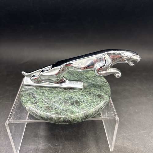 Jaguar bonnet mascot chrome - jaguar,