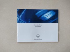 Mercedes service book - service,