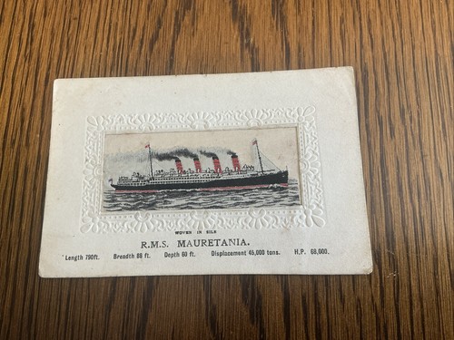 Mauretania postcard - r, s