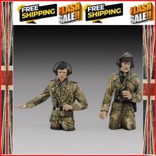 1/16 WW2 tank crew, Resin