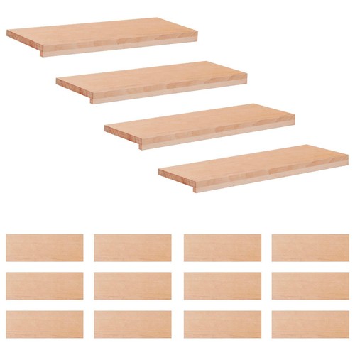Stair treads solid beech - solid,