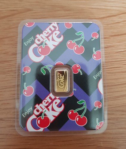 24ct gold cherry coke bar - 24ct,