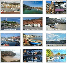 Various Devon - 96 x 67mm