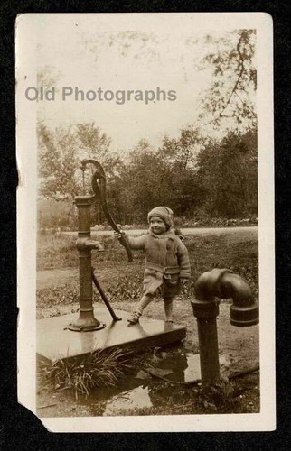 Rustic rural well water - well,