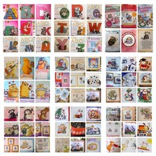 Margaret Sherry Chart, booklets & Kits. Country Companions, Zodiac & ABC'S etc.