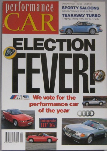 Performance car 1991 - car, 01/1991