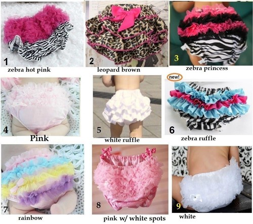 New baby girl ruffle cotton - baby,