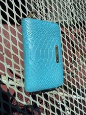 GiGi 4x6 Card Wallet.  NWOT. Beautiful Blue Color
