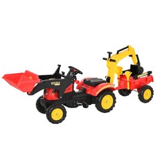 Kids Pedal Power Tractor Ride