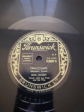 BING CROSBY 78rpm 10”