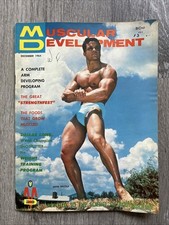 MUSCULAR DEVELOPMENT Bodybuilding Magazine JOHN DECOLA DECEMBER 1964 VOL 1 # 12