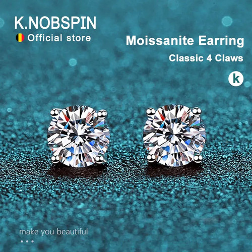 0ct moissanite earrings for - moissanite,