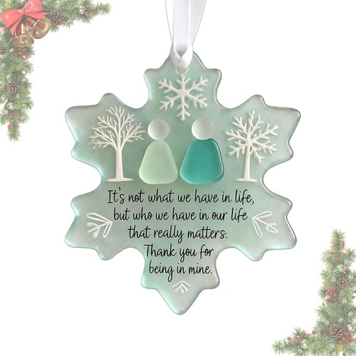Snowflake shaped sea - snowflake, glass