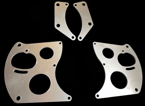 Upright speedway engine - , plates