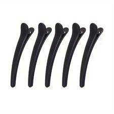 5X BLACK PLASTIC HAIRDRESSER