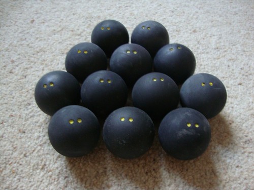 Used dozen dunlop - 12, squash
