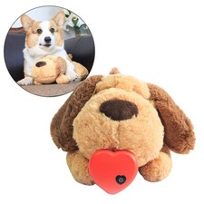 Puppy Heartbeat Plush Doll Toy Pet Sleep Snuggle Calming Training Anxiety Relief