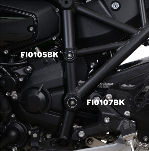 Frame plugs black single - frame, (single