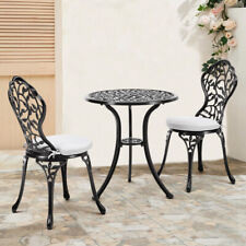Black  Bistro Set Cast