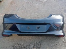VAUXHALL ASTRA H 3 DOOR SRI MK5 REAR BUMPER BLACK SAPPHIRE 20R/2HU 2004-2009