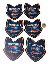 Beer mat thatchers - beer, rascal