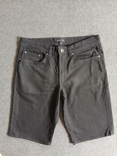 Mens black red - red, denim