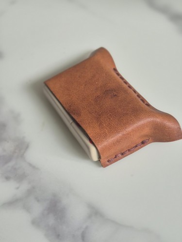 Genuine leather zippo - genuine,